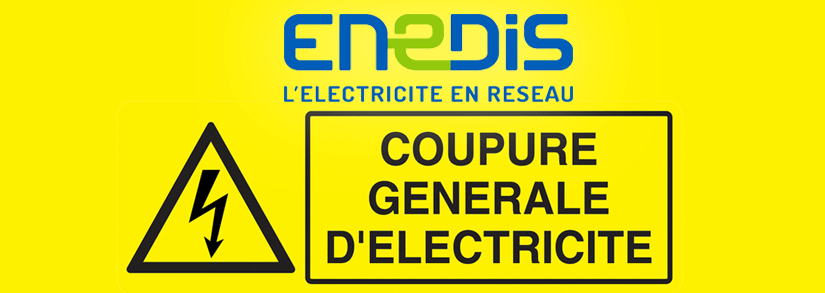 Coupure Electricité Enedis