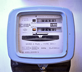 Ancien Compteur électrique