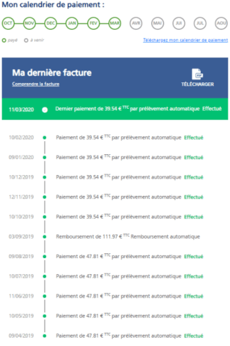 facture edf espace client