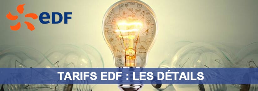 Les tarifs EDF