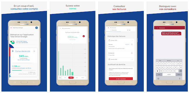 Application Total Direct Energie