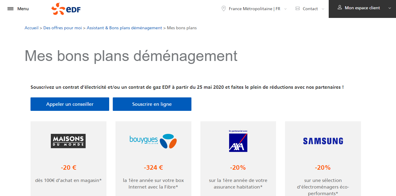 Les bons plans