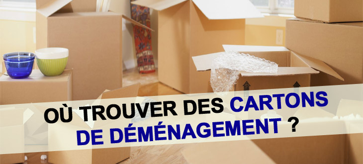 Cartons de déménagement