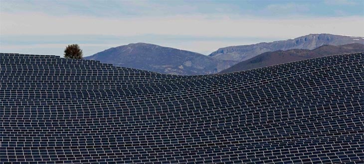 Centrale solaire en France