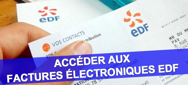 EDF facture electronique