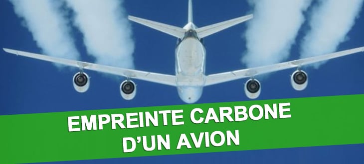 Empreinte carbone avion