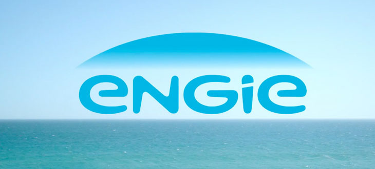 Logo Engie sur la mer