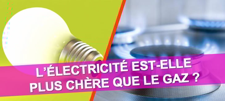 Prix électricité Vs. Prix gaz