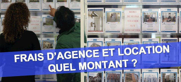 Frais d'agence et location