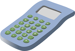 Une calculatrice dessinée
