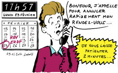 Annulation rdv Enedis