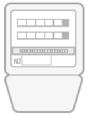 Compteur d'électricité 12kVA