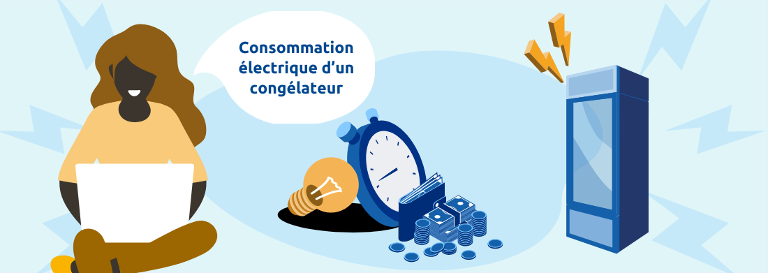 Consommation électrique d'un congélateur