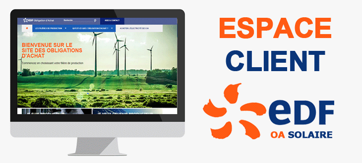 EDF OA Solaire espace client