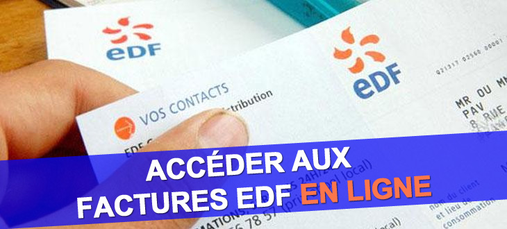 facture edf en ligne accès aux factures électricité et gaz