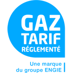 Logo gaz tarif réglementé