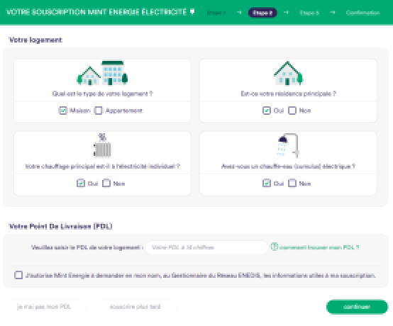 souscription Mint Energie