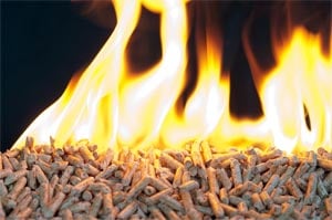Insert cheminée pellets granulés de bois