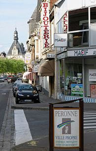 La ville de Péronne