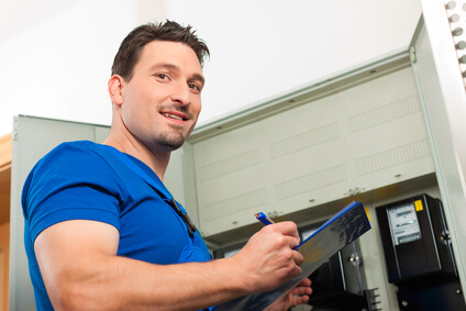 Technicien compteur électrique
