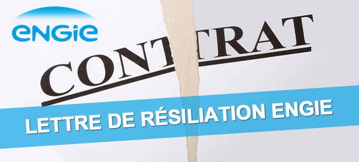 Lettre de résiliation Engie