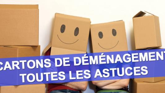 cartons déménagement