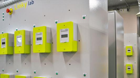 Compteurs linky d'Enedis (ERDF) dans le linky lab