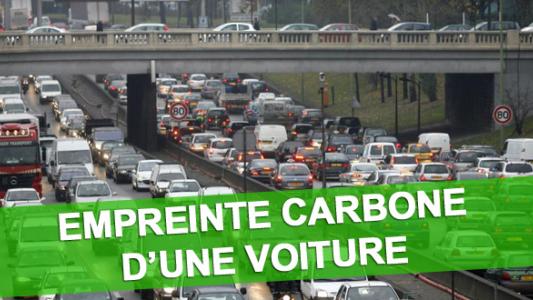 Empreinte carbone voiture