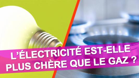 Prix électricité Vs. Prix gaz