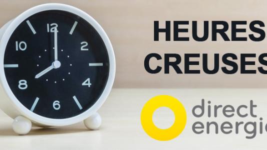 Heure creuse Direct Energie