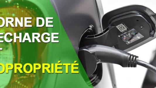Borne de recharge copropriete