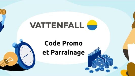Comment bénéficier d'un code promo ou d'un code parrainage Vattenfall