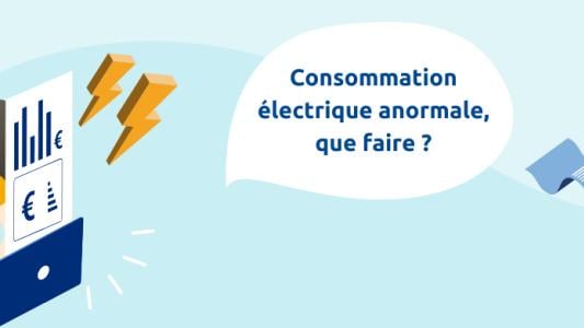 consommation électrique anormale