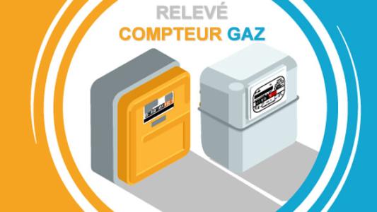 Relevé compteur gaz