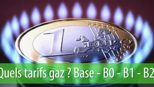 classe de consommation gaz : b0, b1, b2