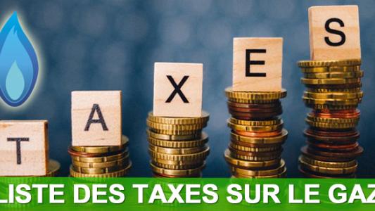 Taxes Gaz Naturel